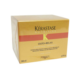 L'oreal Kerastase Nutritive Oleo Relax Smoothing Masque 200g-6.8oz - For Dry Rebellious unruly Hair,I nutrient, restore