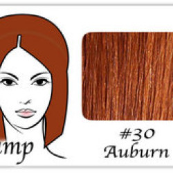 Pro  Great True Human Hair Extensions #30 Auburn :  Pro Pump Clip-in  Tease With Ease 